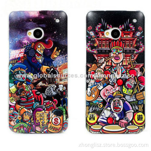 Playing Cards Water Printing Design PC Case for HTC M7